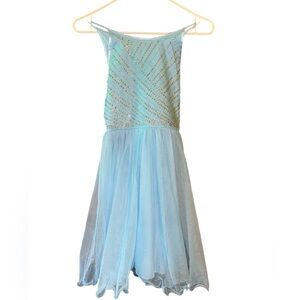 Speechless Kids size 12 formal dress w/sparkly bodice & tulle skirt - Nordstrom